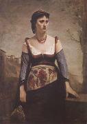Agostina (mk11) Jean Baptiste Camille  Corot